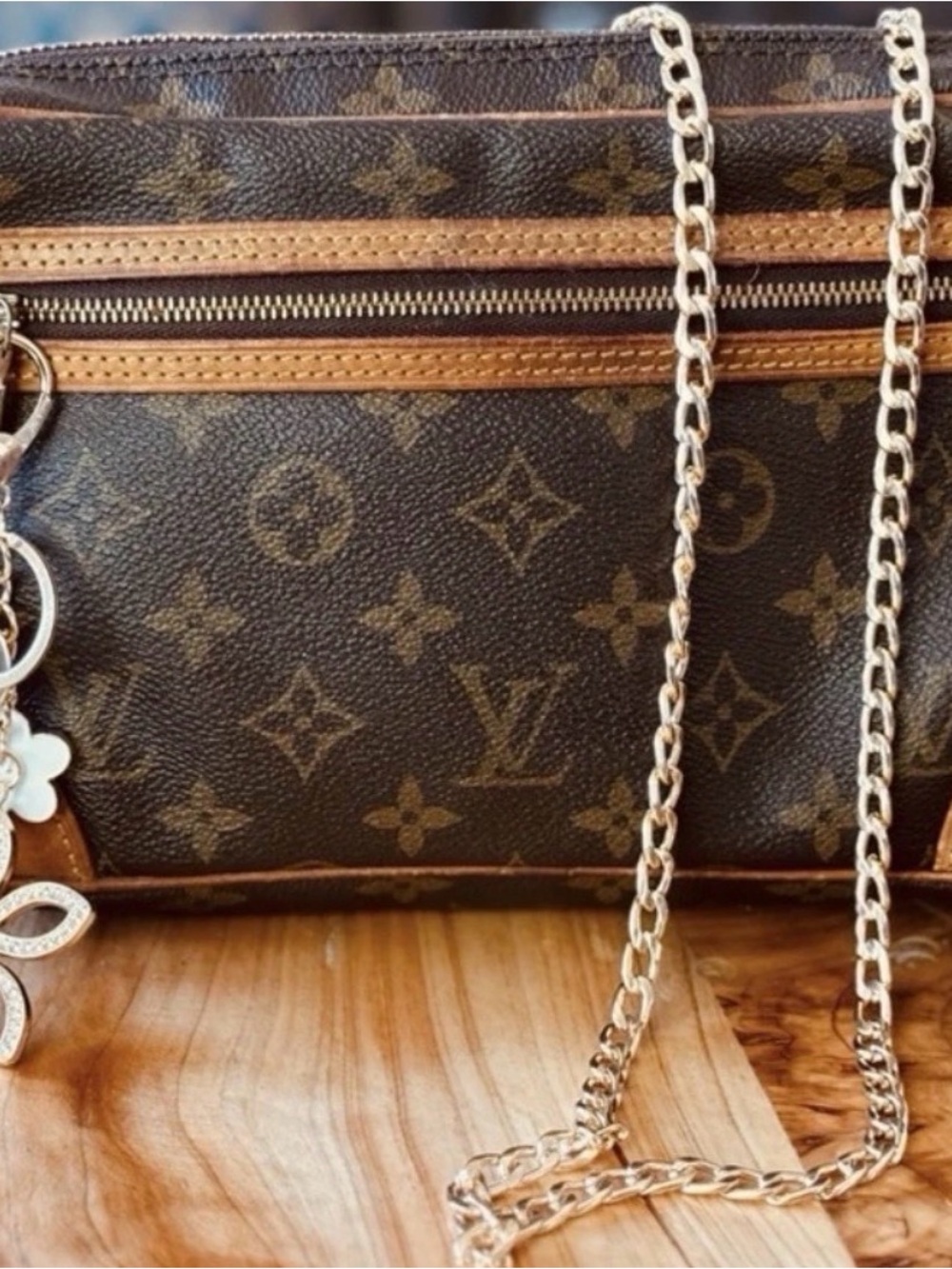 Louis Vuitton Monogram Trotteur Crossbody Bag – Vintage | Made in Franc